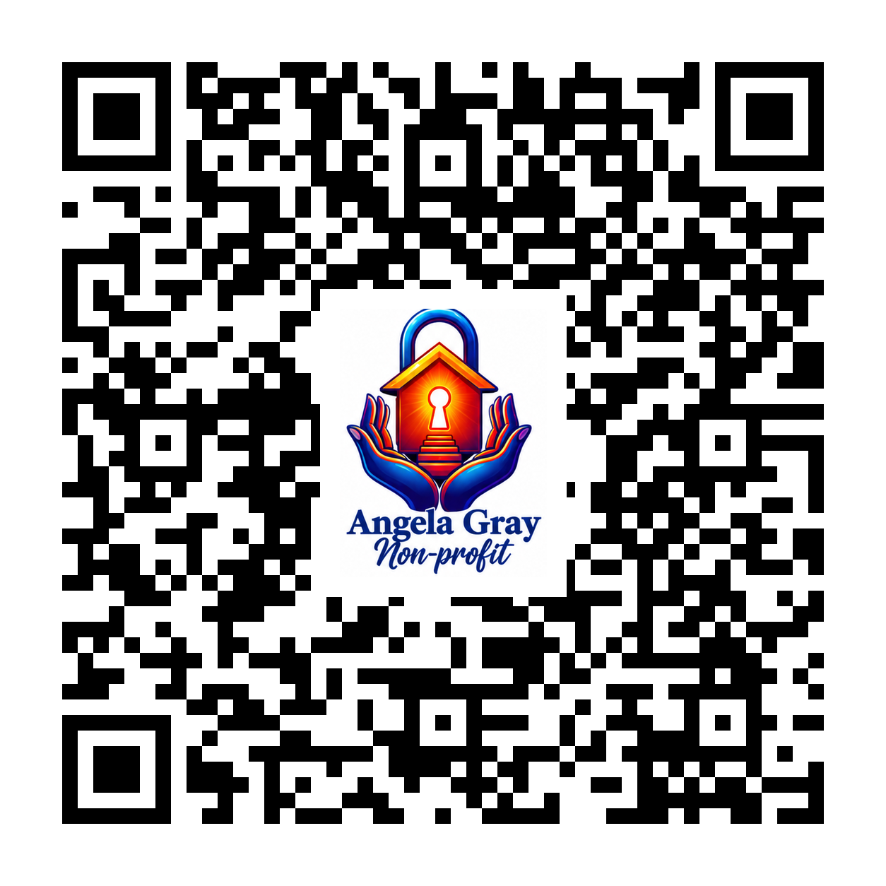 Angela Gray Donation QR Code
