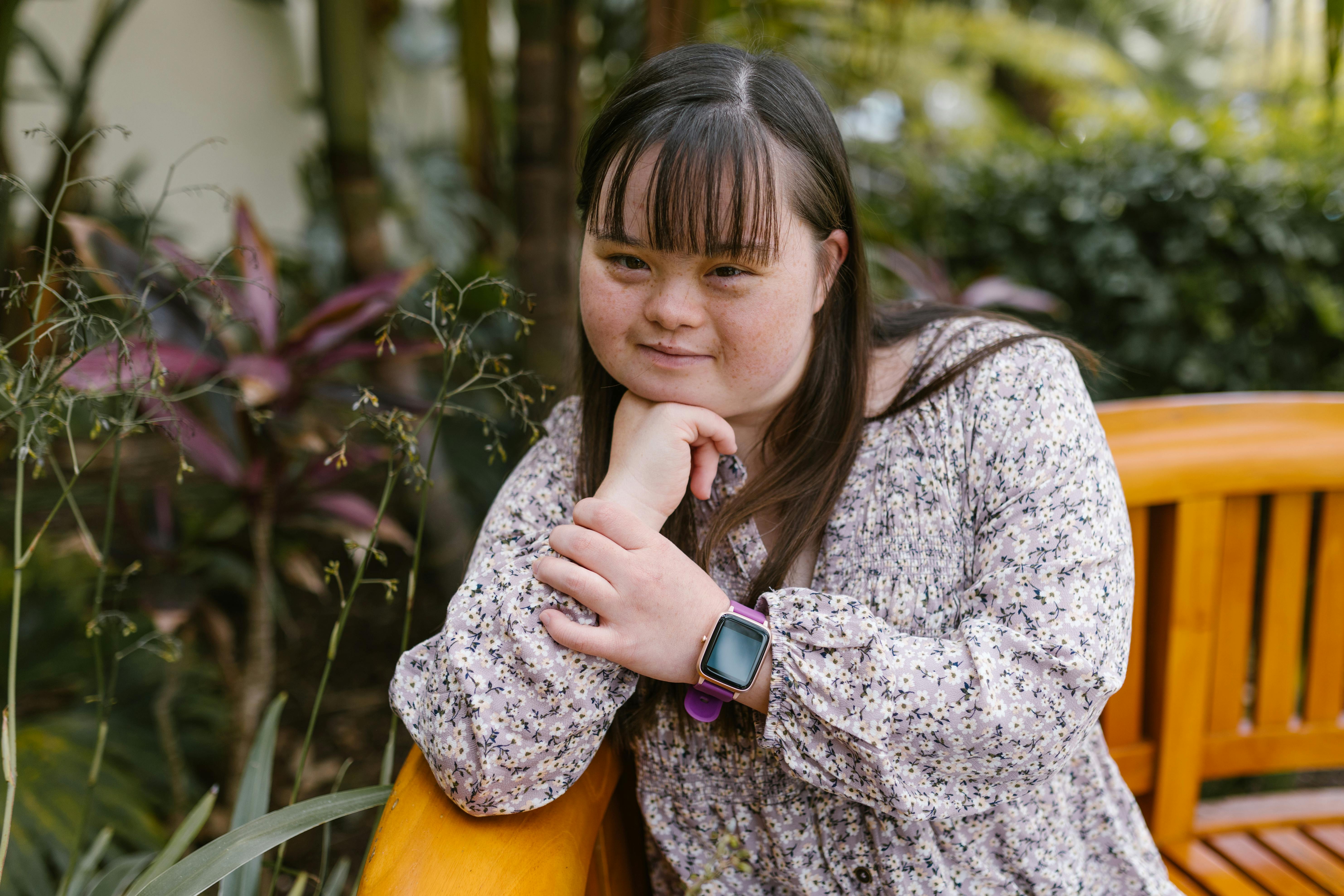 Young adult with disability support